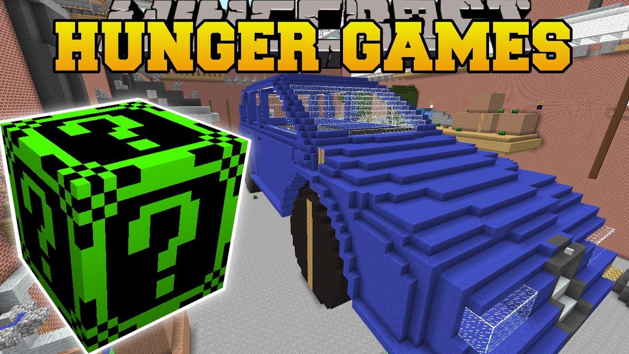 Minecraft: GARAGE HUNGER GAMES - Мод Lucky Block - Мини-игра с модами