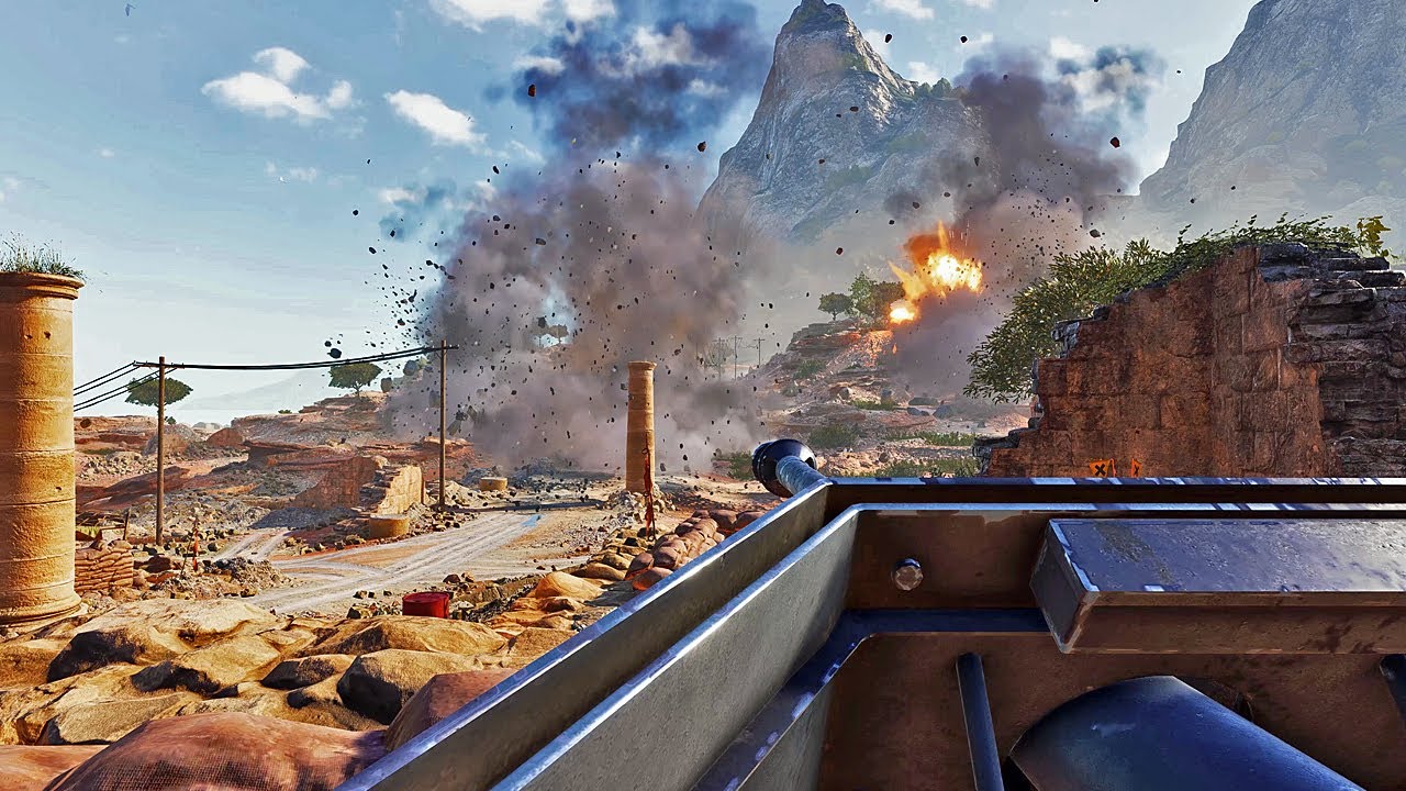 Onslaught | North Africa | Under No Flag | Battlefield V (2018) | No HUD | RTX 4090 | 4K
