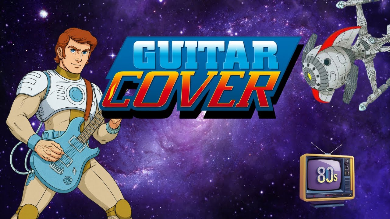 Capitaine Flam (Captain Future) – Guitar Cover 🎸 Richard Daudé