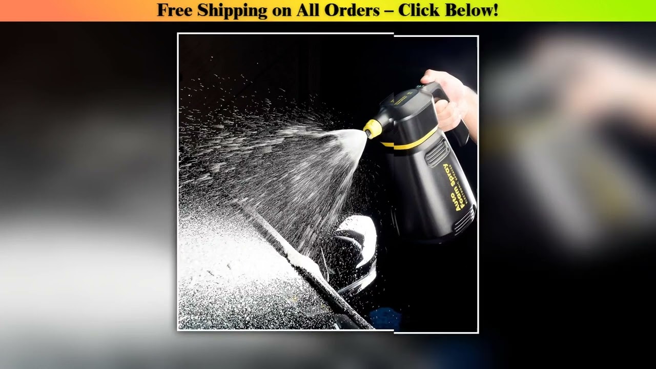 foamboss Electric Foam Sprayer Car Wash Home Garden Clean Detailing Snow Foam Cannon High Pressure