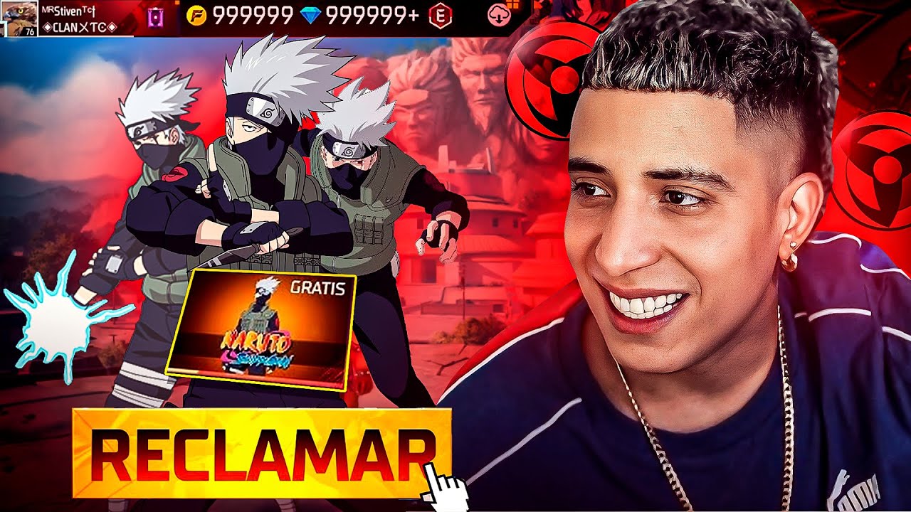 CONSIGO la NUEVA SKIN de KAKASHI en FREE FIRE 🤑 GASTO TODOS MIS DIAMANTES !!