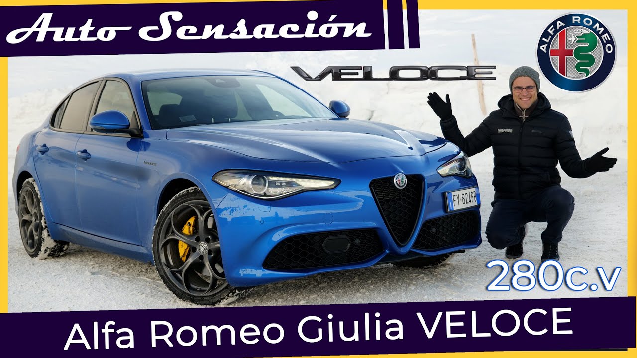 Prueba Alfa Romeo Giulia 2021 Veloce 280 cv  ¿ La berlina más bonita del mundo?