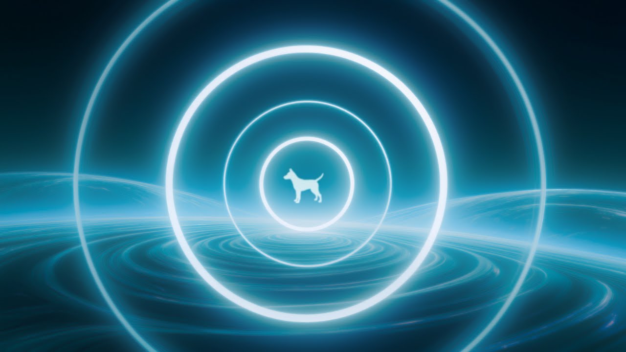 Theta Dream Stability Waves for Dogs – Gentle Healing (8 Hours)