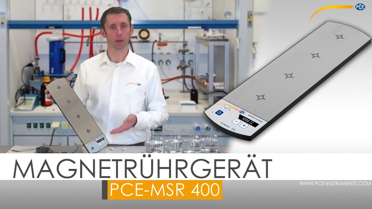 Magnetr&uuml;hrer PCE-MSR 400 mit Induktion | PCE Instruments