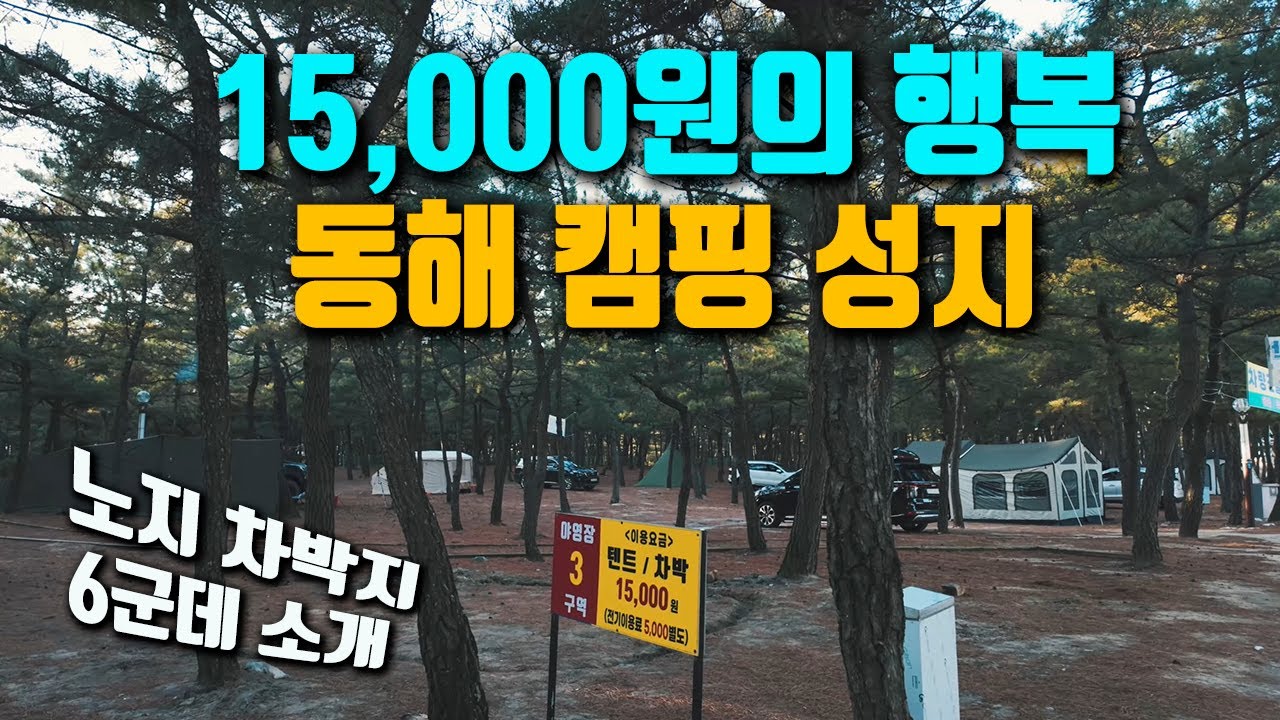 예약 필요없는 동해 해변 차박 캠핑장 / 울진권 차박 노지 6군데 정보 / 디스커버리4 차박 캠핑 / CAR CAMPING