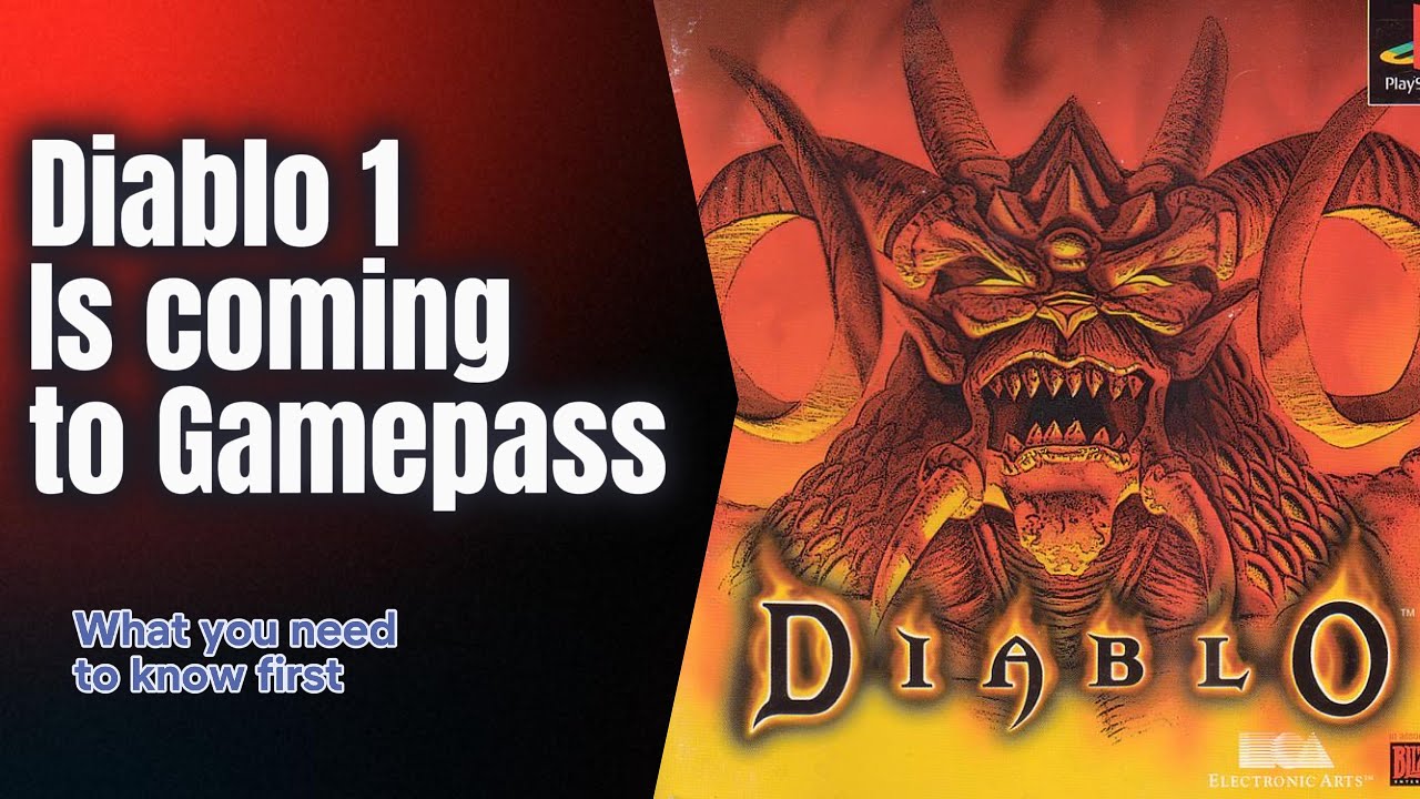 Diablo 1 is coming it gamepass, new players click this!