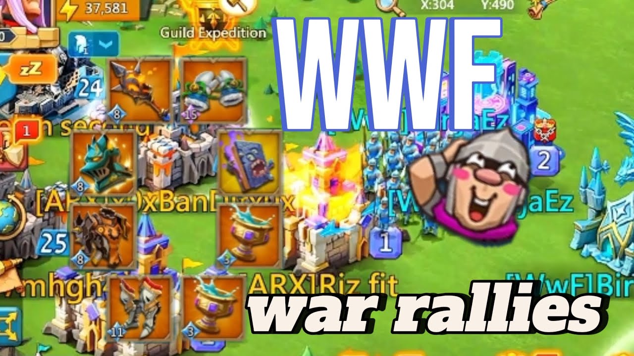LORDS MOBILE WAR ZONE WITH CLOWN MACKEY IN GUILD WwF. Lords Mobile Warfare: Teamplay & Strategy