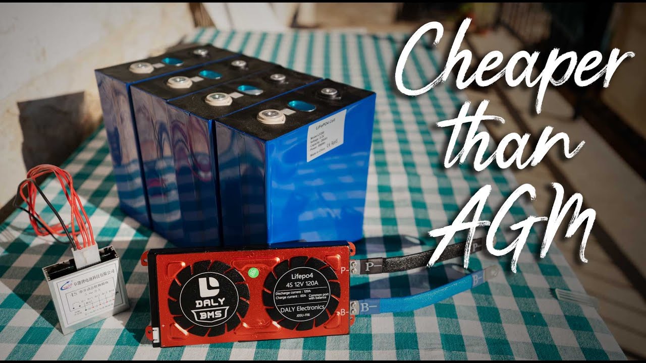 Build Your Own 12-Volt LiFePO4 Battery For Cheaper Than AGM