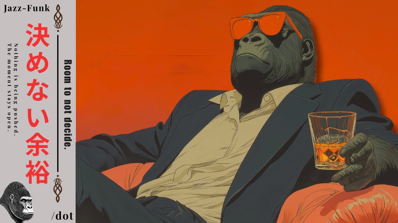 𝑹𝒐𝒐𝒎 𝒕𝒐 𝒏𝒐𝒕 𝒅𝒆𝒄𝒊𝒅𝒆. 決めない余裕| A Relaxing Reflection Session | Lo-fi Hip Hop, Jazz #chill