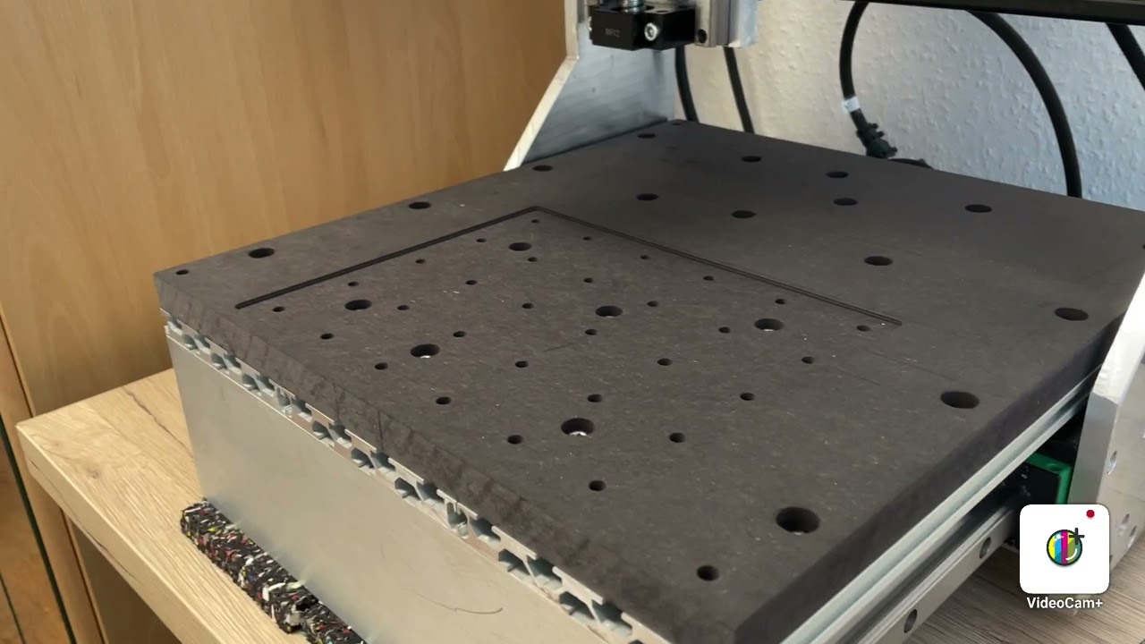CNC Fräse Eigenbau endlich Fertig