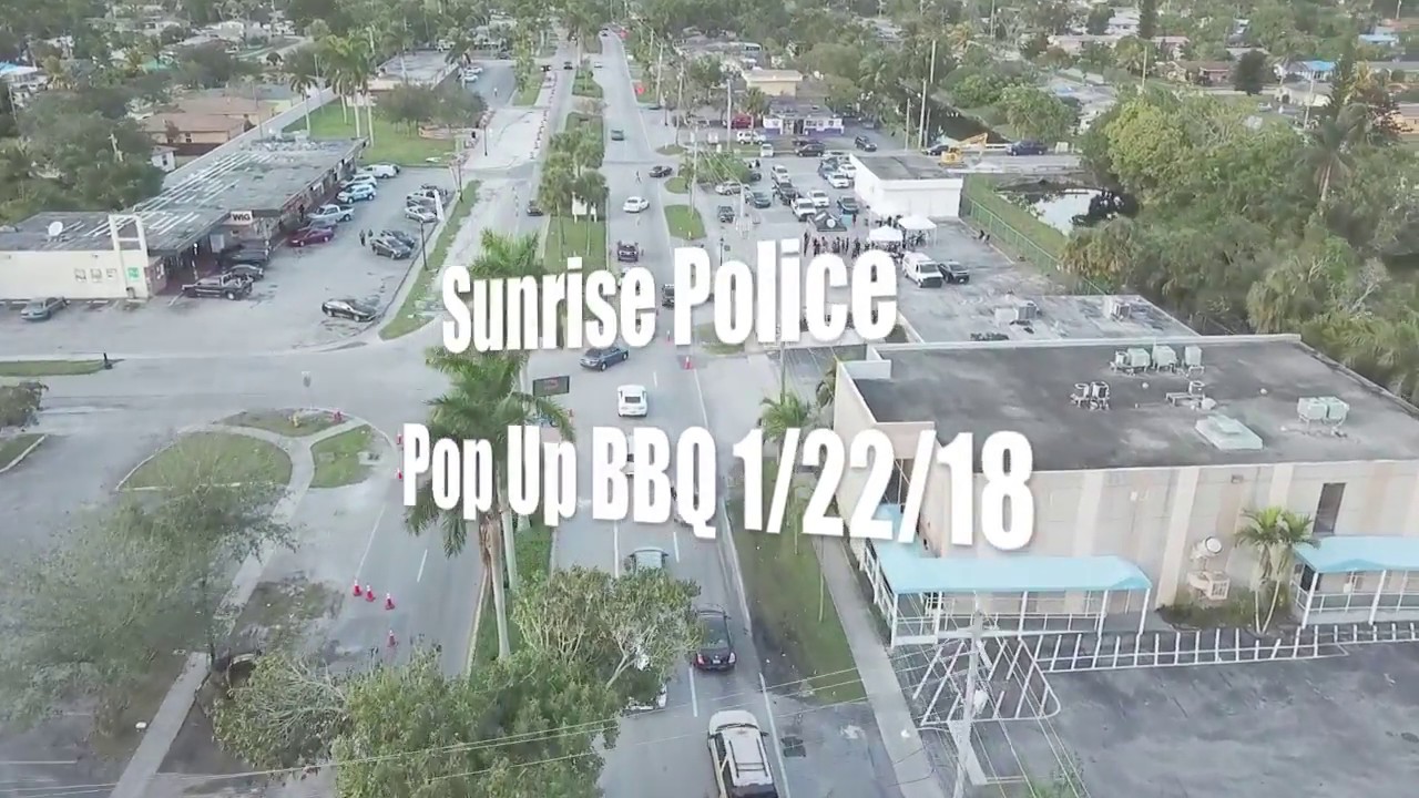 Pop up BBQ