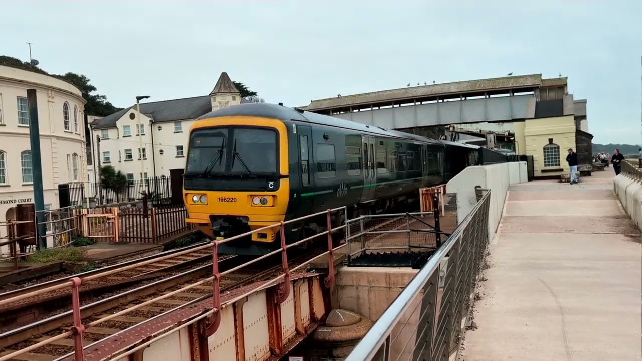 GWR Trains Running Through Dawlish, Devon