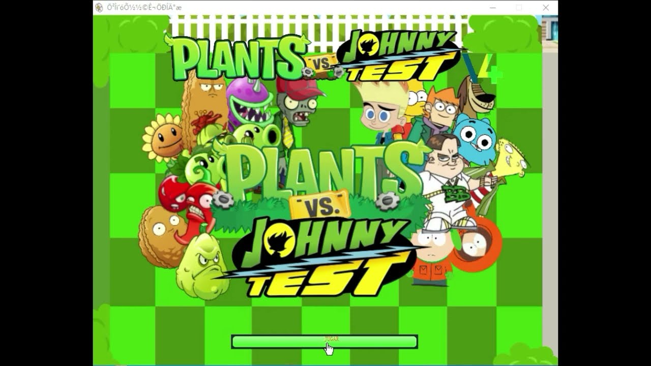 PVZ mod Plantas vs Johnny Test V4 Supervivencia piscina dia dificil ❤ ¡Descarga en la descripcion!