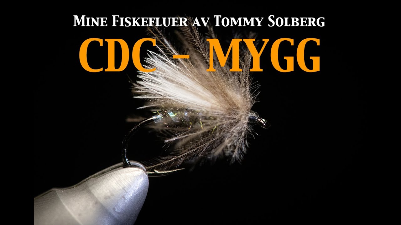 CDC MYGG, Mine fiskefluer, fluefiske, tørrflue og imitasjonsfluefiske .