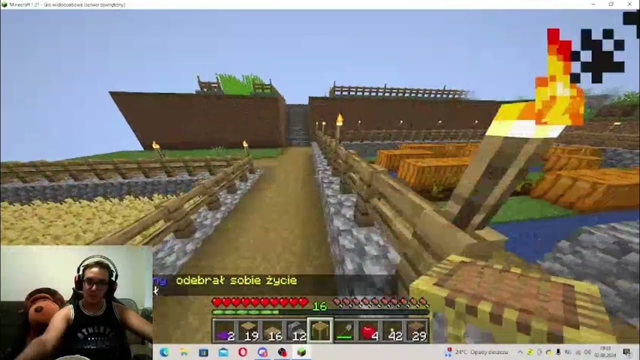 MINECRAFT Z TOTOŁĄ #28  Wyzywam 
