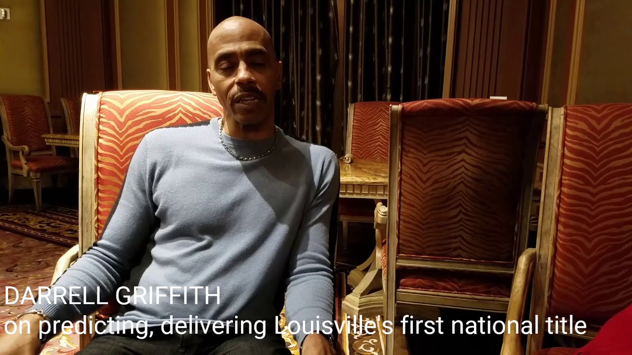 Darrell Griffith talks about predicting Louisville's first NCAA basketball championship