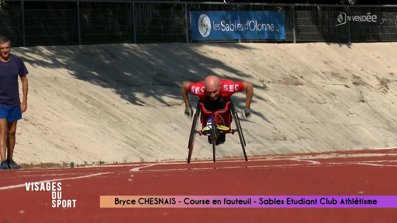 Bryce CHESNAIS - Course en fauteuil - Visage du sport