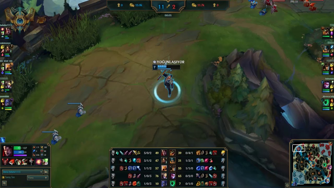 Darius Toplane vs Renekton - KR Challenger Replay Patch 8.6