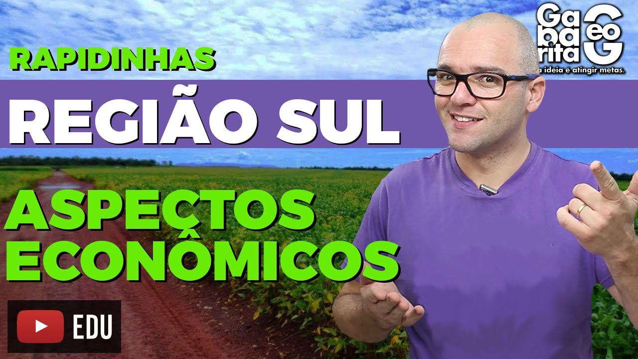 Região Sul - Características Econômicas - Geografia | Rapidinhas