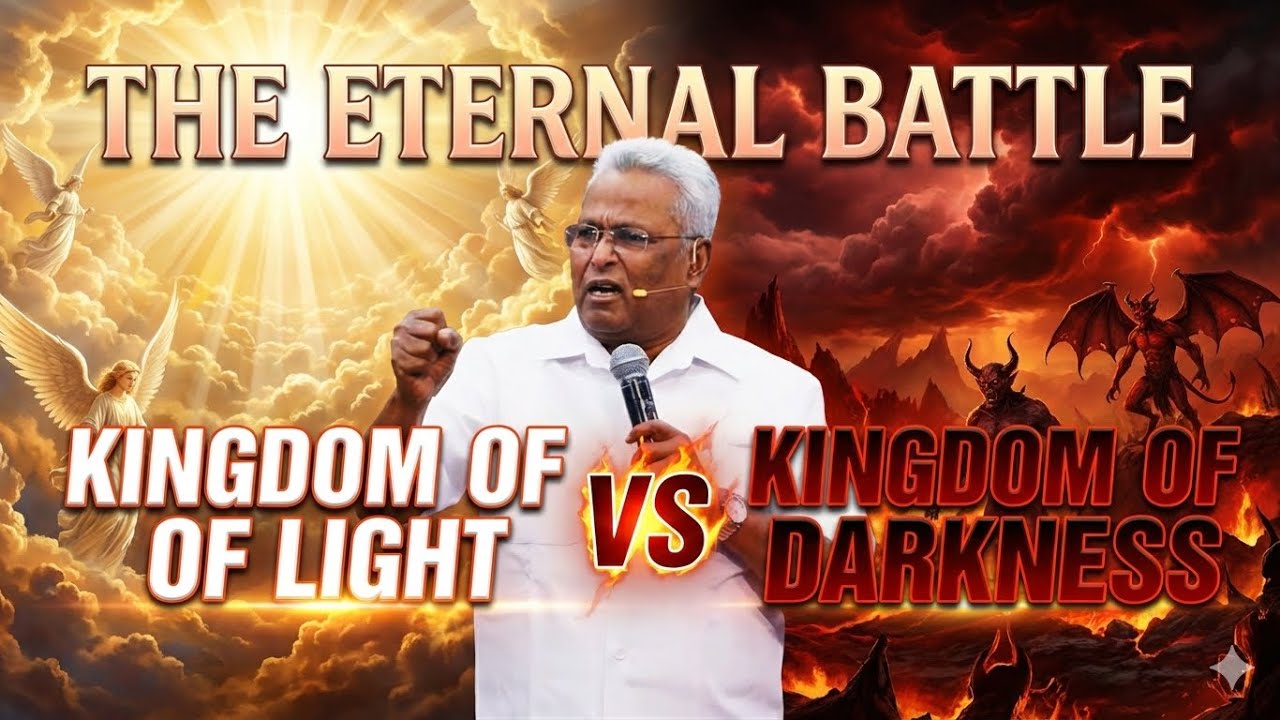 The Ongoing Spiritual Conflict Between Light and Darkness |pastor M A Varghese | Christian message 