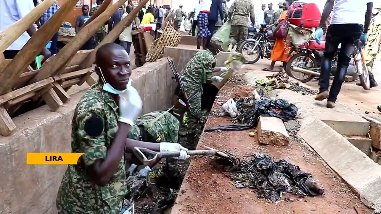 LIRA CITY, UPDF 5TH DIVISION AGREE TO CLEAN LIRA CITY MONTHLY