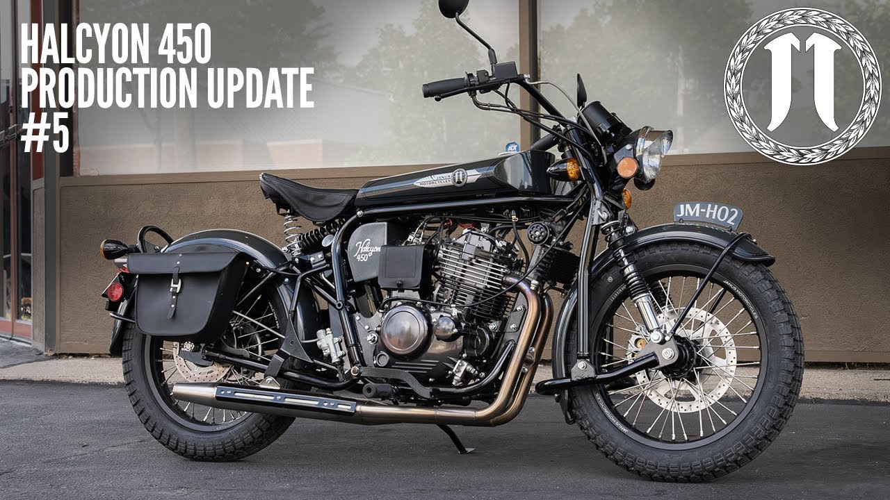 Janus Halcyon 450 motorcycle production update #5