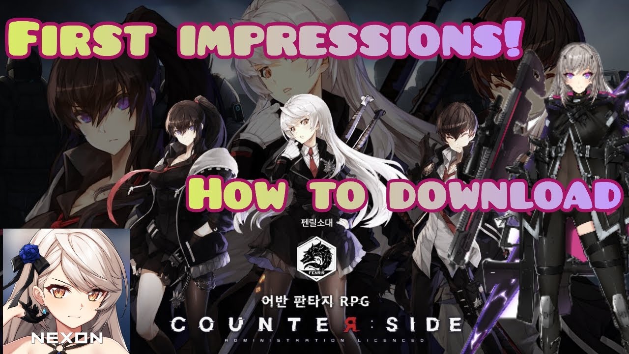 Counter:Side English CBT First Impression + How To Download & Play