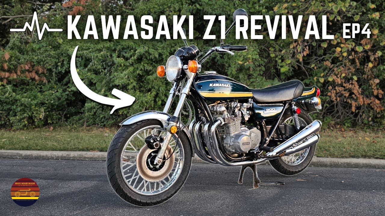 Возрождение Kawasaki Z1! Всё кончено — EP4