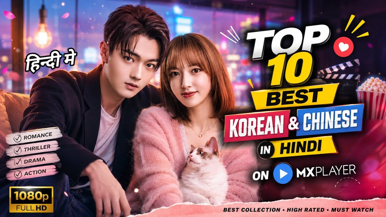 Top 10 Best Korean And Chinese Drama In Hindi Dubbed On MX Player | Movie Showdown