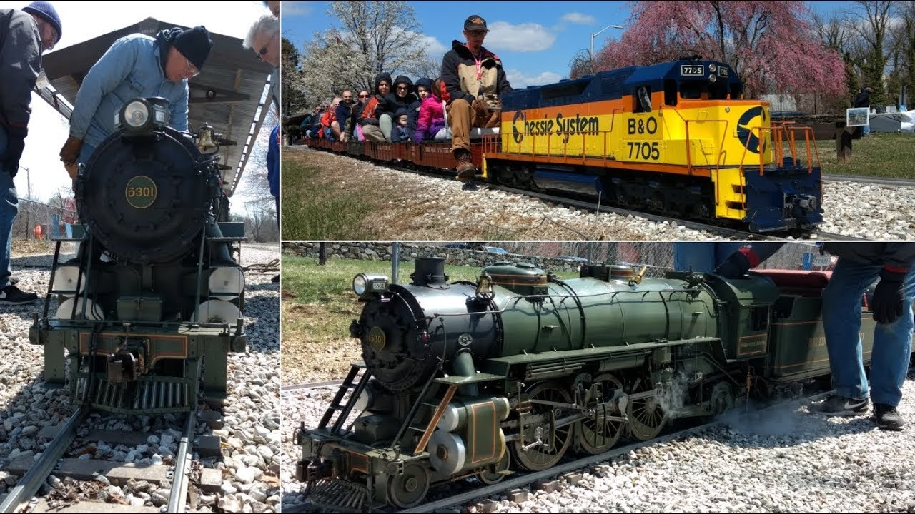 Chesapeake & Allegheny Live Steamers   April 2018