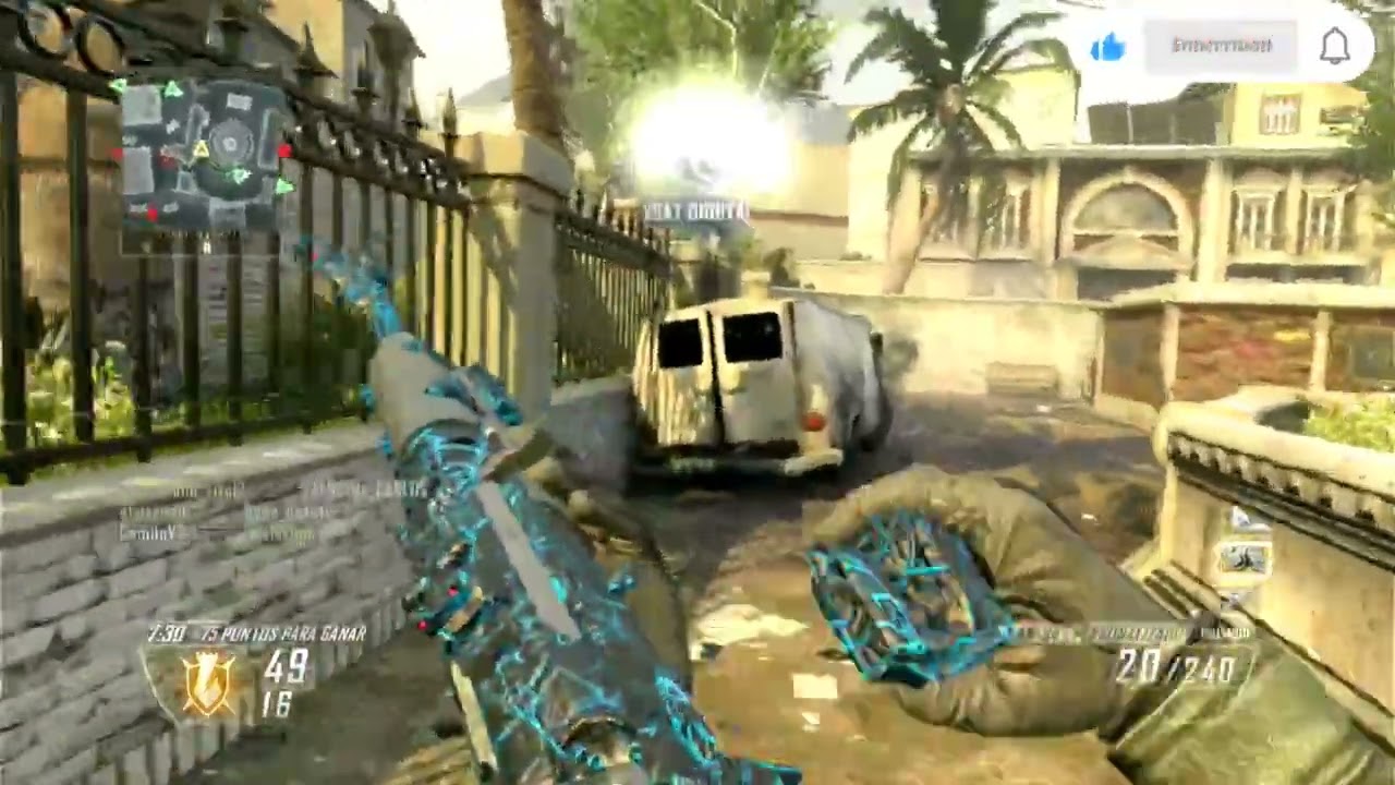 Black ops2 multijugador PS3 Gameplay 