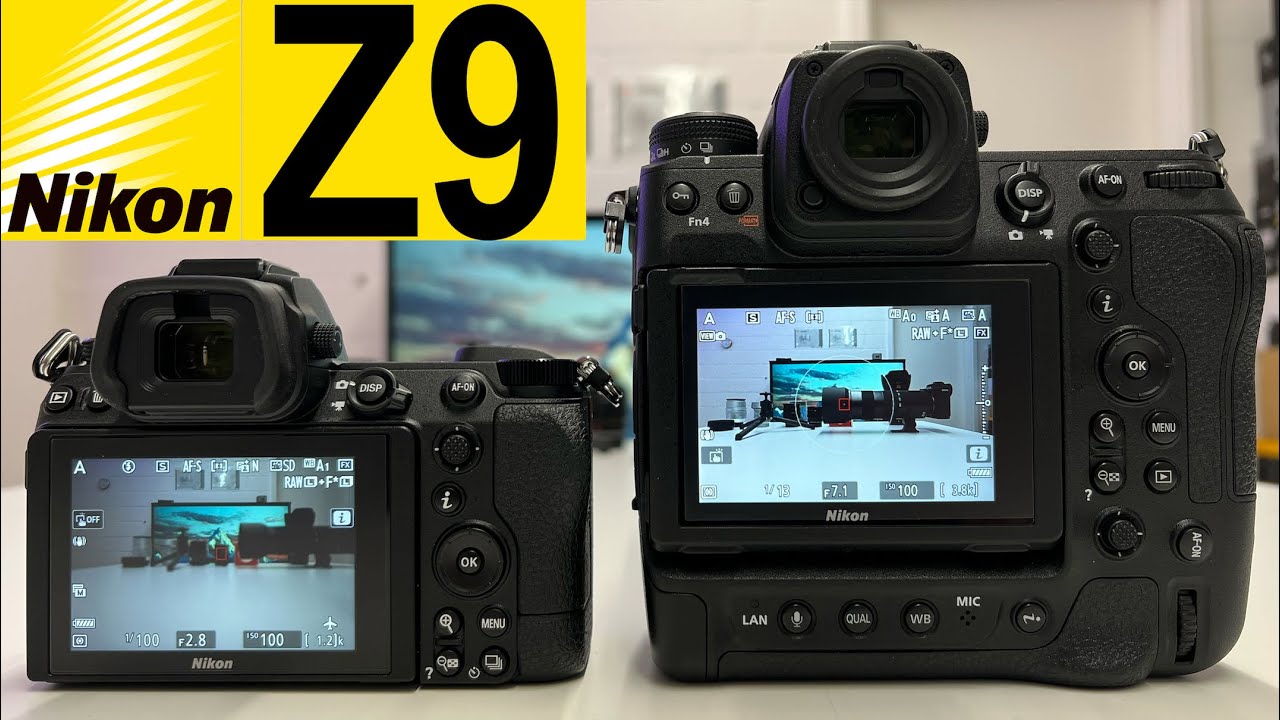 NEW Nikon Z9 vs Nikon Z7II | Handling Differences