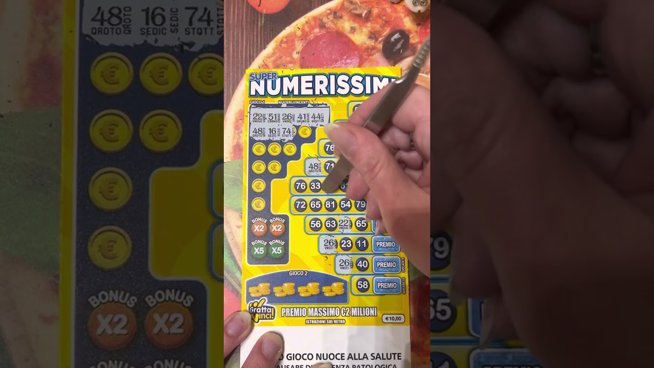 Gratta e vinci Super Numerissimi scopriamolo 🥰🥰