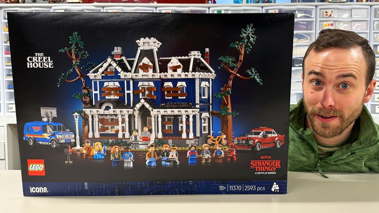 LEGO Stranger Things: Дом Крил официально представлен!