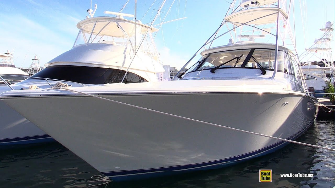 2019 Viking 48 Sport Tower Fishing Boat - Walkaround - 2019 Miami Yacht Show