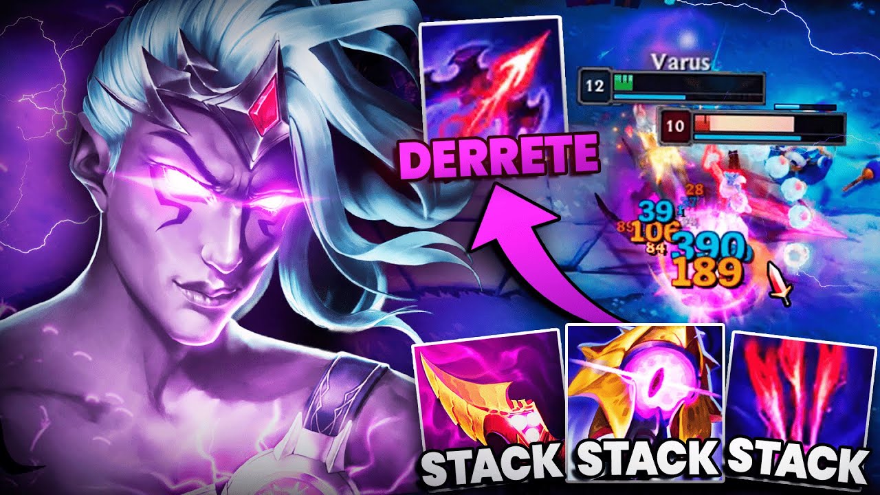 VARUS AP: O BONECO QUE DA IK EM TANKS, ADC, MAGO E QUALQUER OUTRA COISA