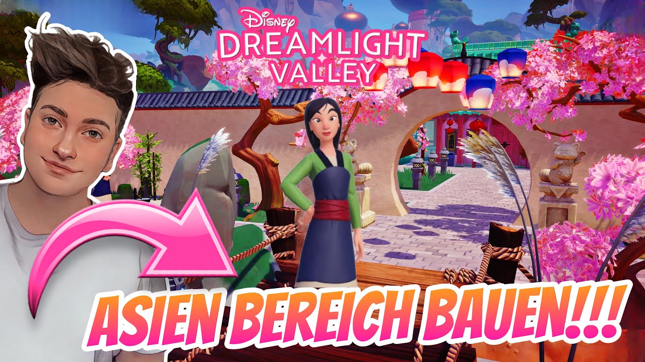 Ein TRAUM aus MAGNOLIEN!!! 😍| Dschungel / Mulan Biom gestalten Teil 1 | Disney Dreamlight Valley