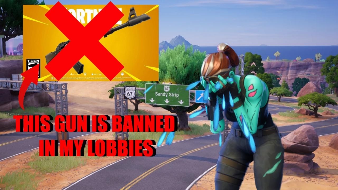 The Lock On AR is BANNED in my Lobbies