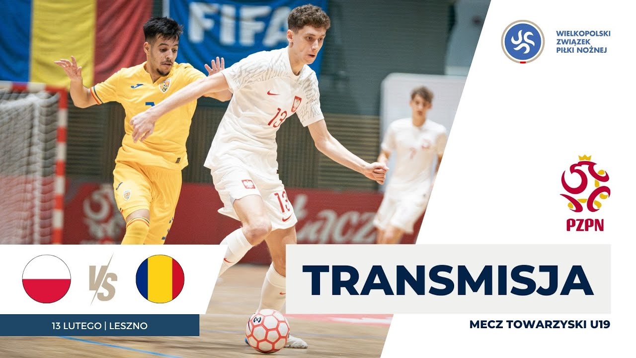Polska - Rumunia | Mecz towarzyski reprezentacji do lat 19 w futsalu