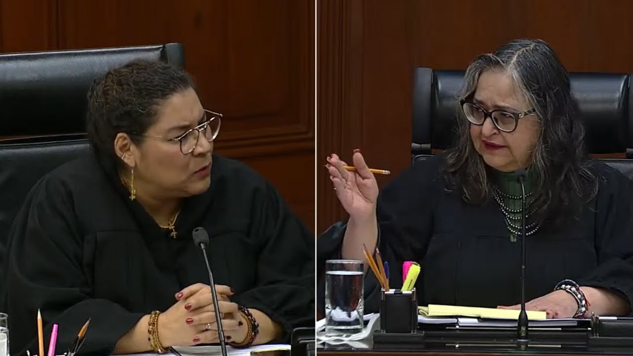 LENIA BATRES y NORMA PIÑA CHOCAN por SUELDOS DE MINISTROS y REFORMA JUDICIAL
