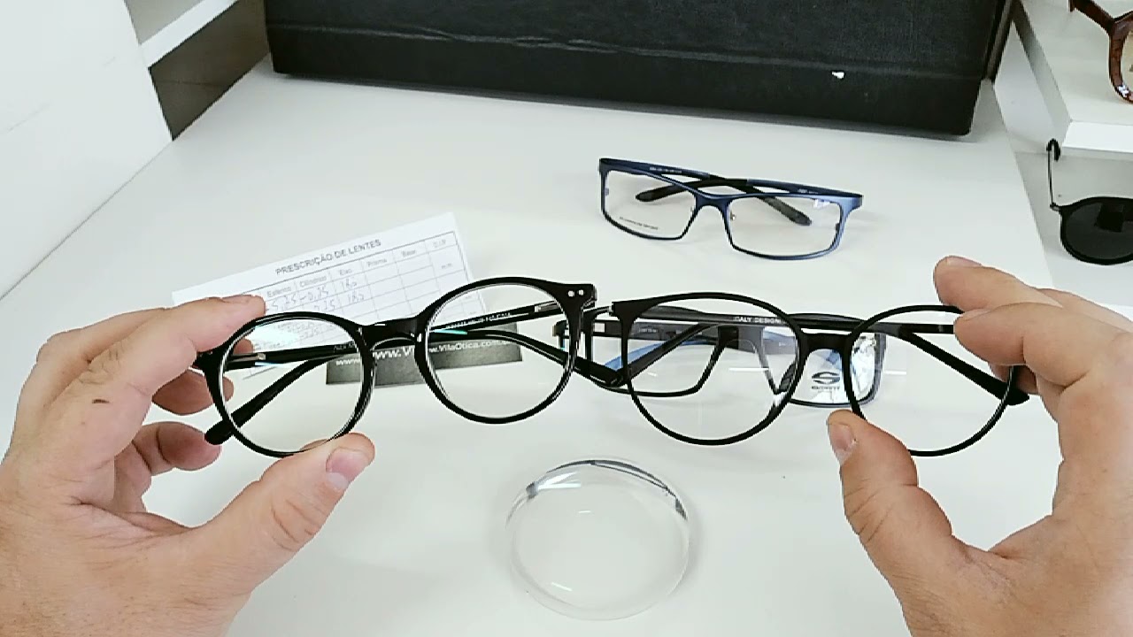 Se você é míope, tem miopia, Dica para diminuir e entender a expessura das suas lentes.