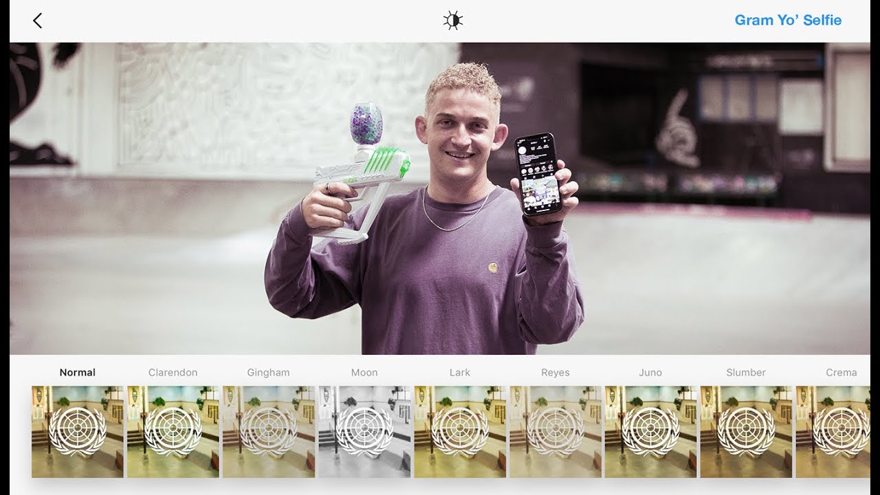 Garrett Ginner Takes Your Trick Requests | Gram Yo Selfie