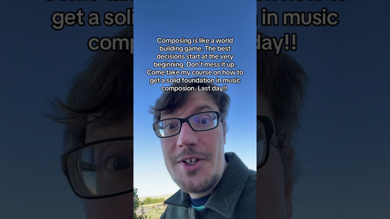Composing is like a world 🌎 building game #musiccomposition #writemusic #musicwriter #composertips