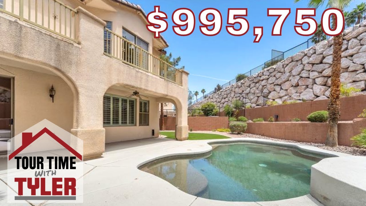 Two Story House With Pool For Sale Henderson Nevada