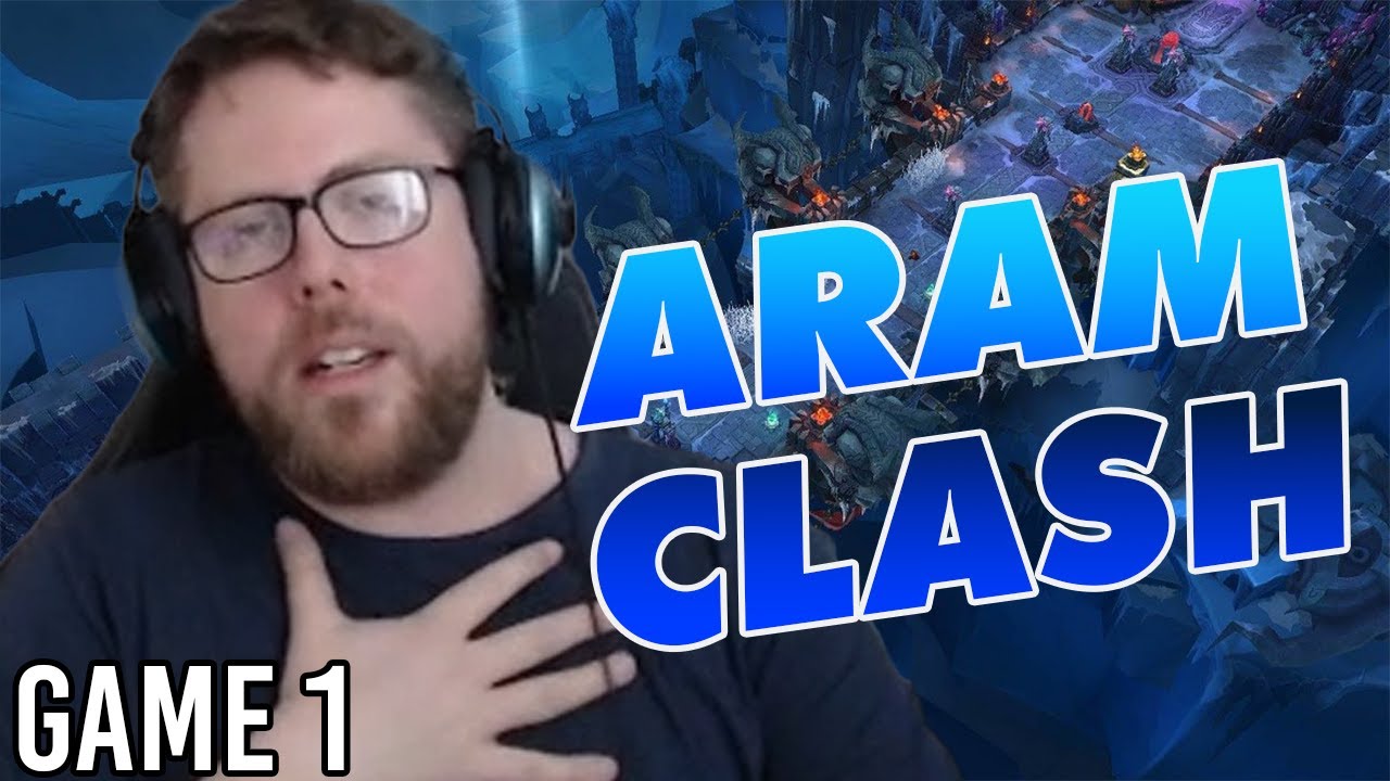 ARAM CLASH mit Noway, Eisohnewaffel, Kutcher & Thunny | Game 1