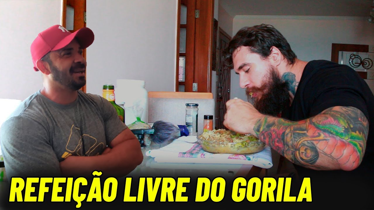 NOVA DIETA DO GORILA COM O MR SAIZEN