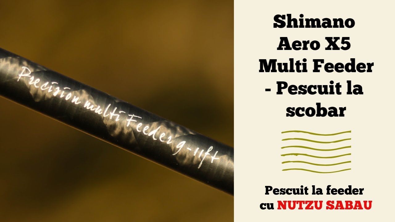 Shimano Aero X5 Multi Feeder - pescuit la scobar