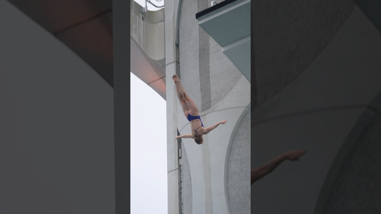 Flying from 20 meters High 💦 #bravegang #highdiving