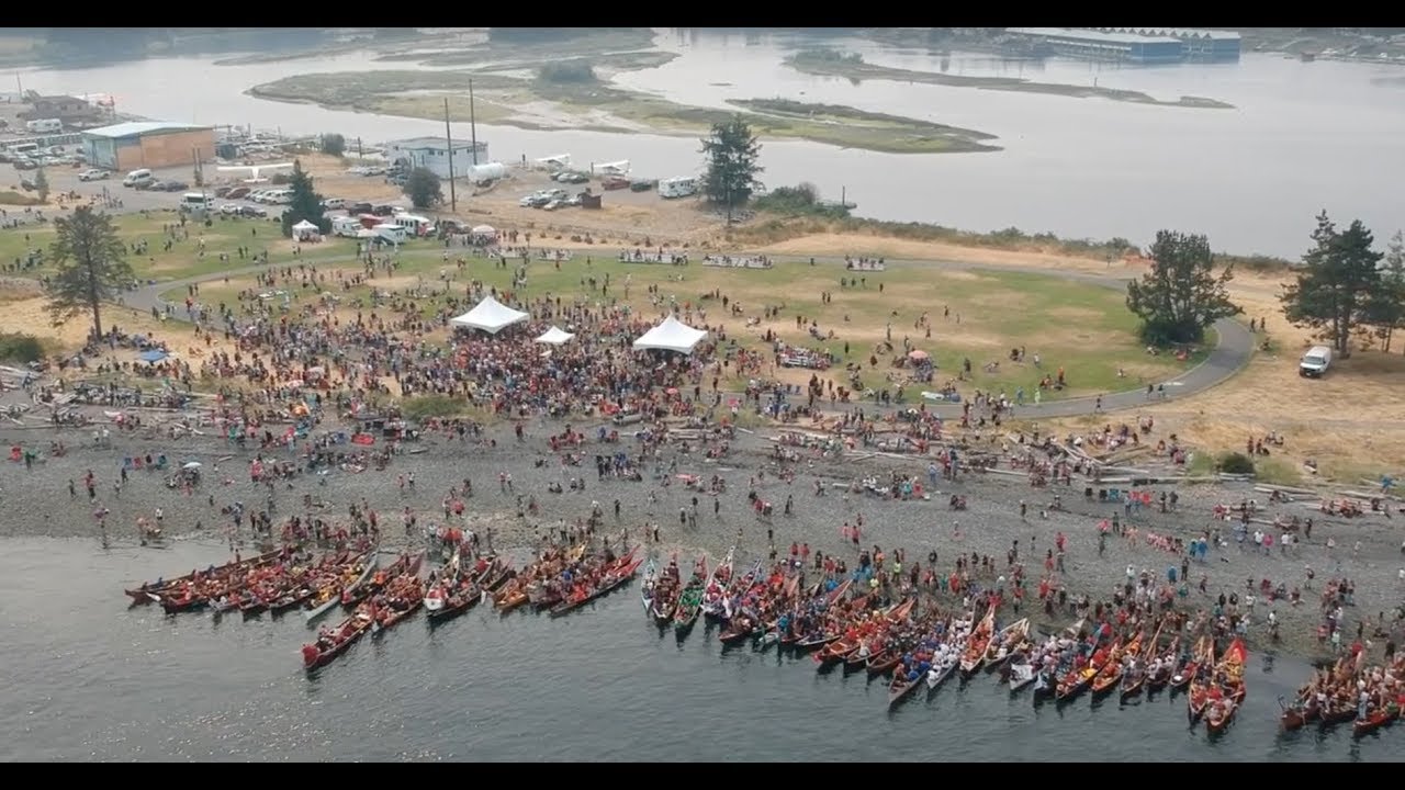 Canoe Journey 2017: Final Landing in We Wai Kum and We Wai Kai