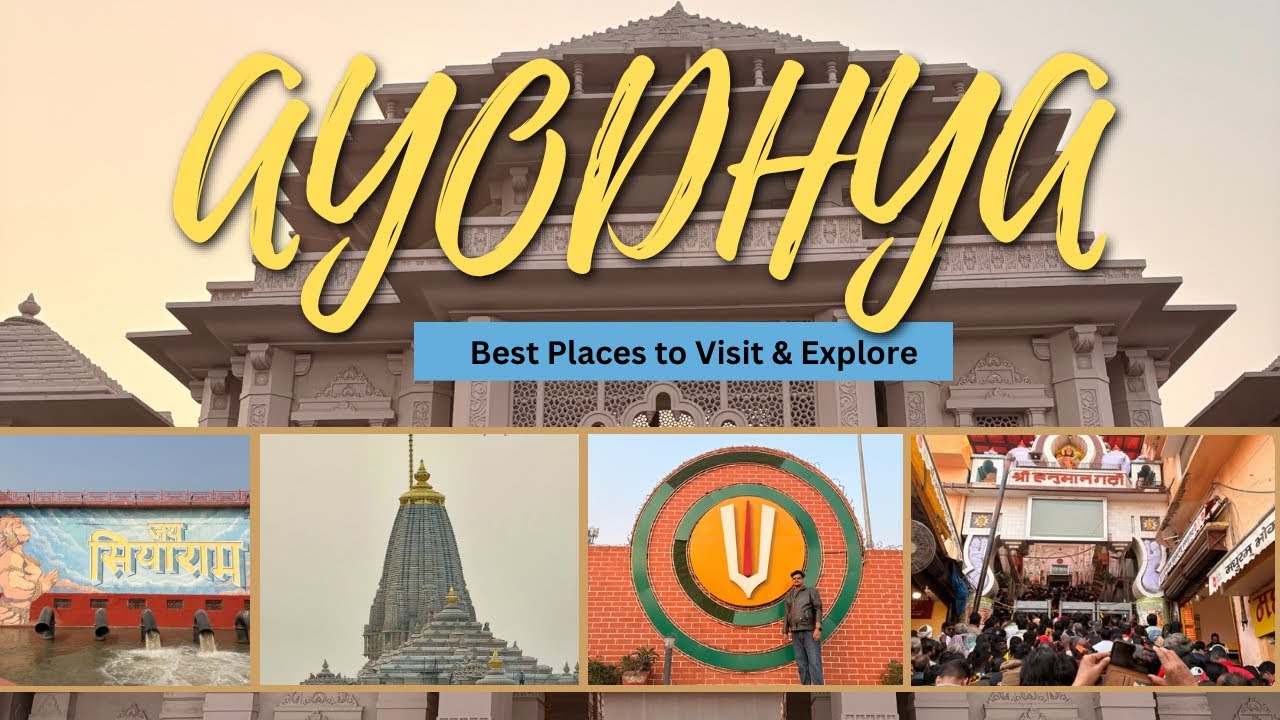 Ayodhya Ram Mandir Darshan | Hanuman Garhi | Saryu River Snan | Complete Ayodhya Vlog